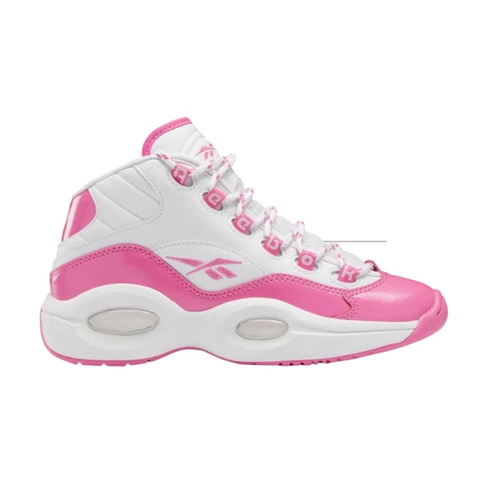 Reebok Question Mid "Atomic Pink" basketball shoes